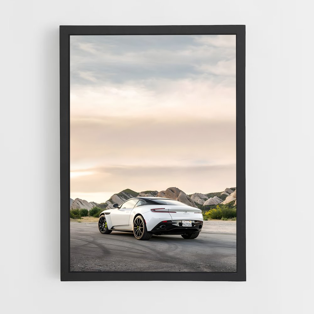 Poster Vitesse Indomptable – affiche Aston Martin (vue 2)